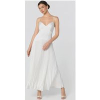 ASTR the Label | Pleated Drop Waist Maxi Dress in Off white | Size S | ASTR The Label (US)