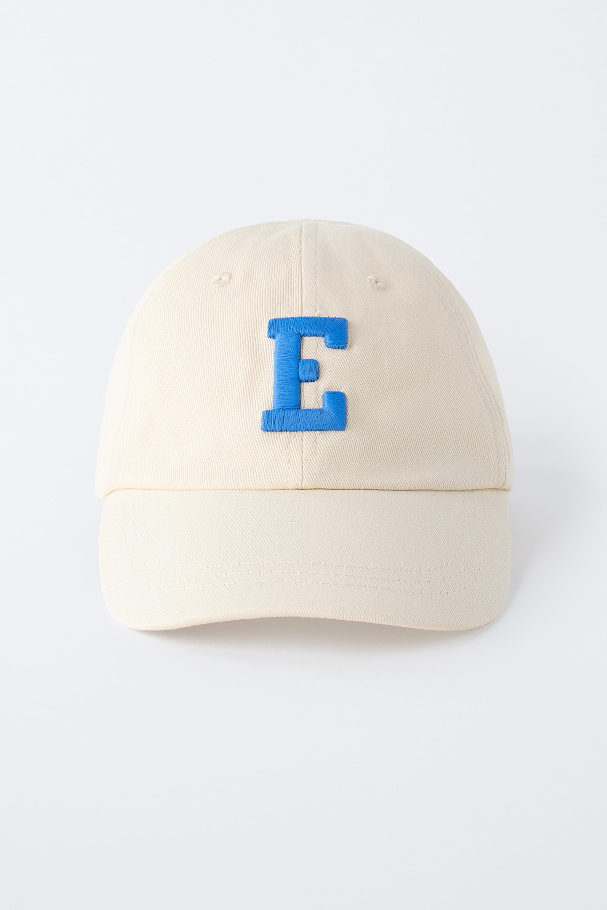 INITIAL EMBROIDERED CAP | Zara US