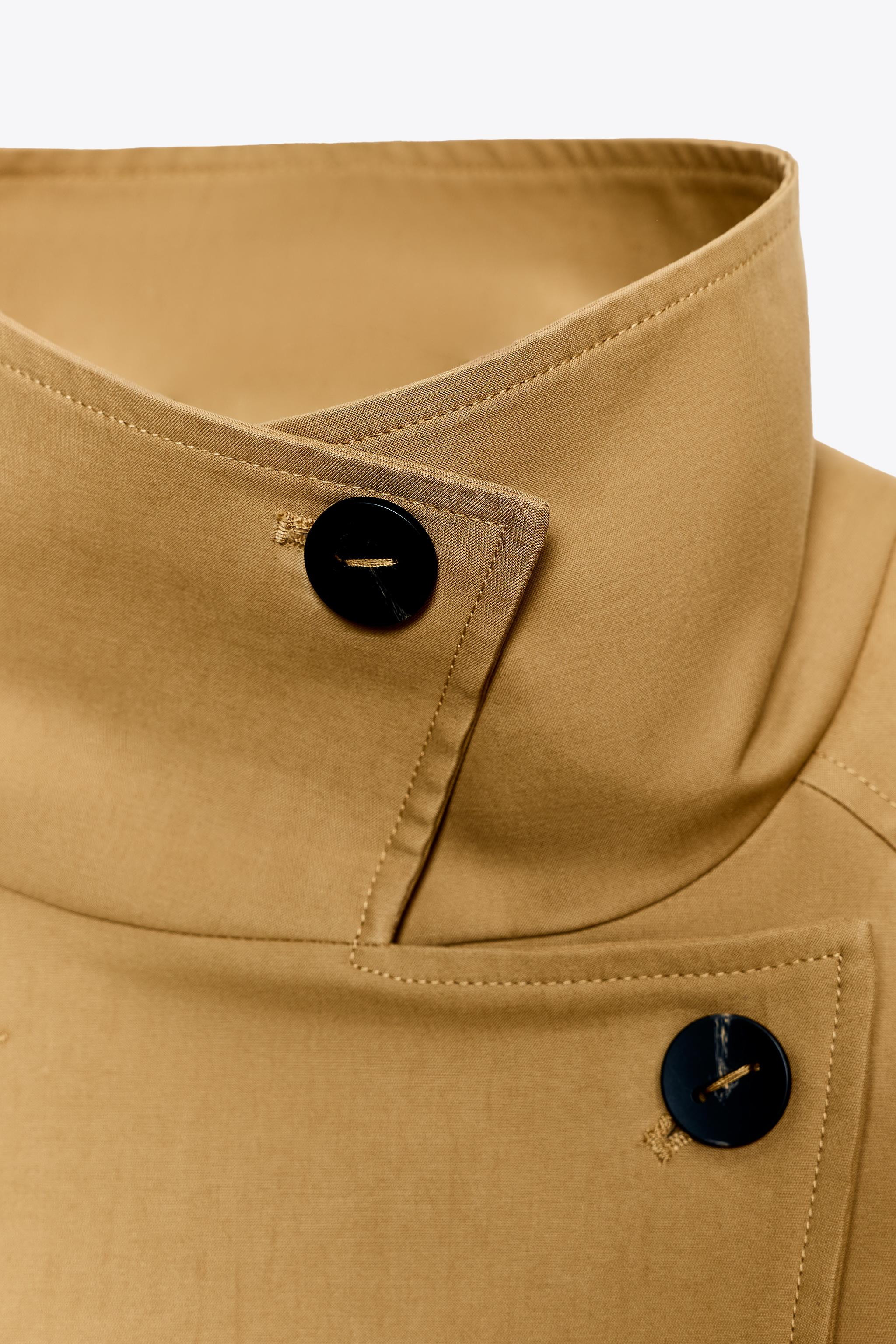 MINIMAL SHORT TRENCH ZW COLLECTION | Zara US