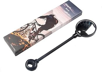 Bike Mirror Rotatable And Adjustable Wide Angle Rear View Shockproof Convex Mirror Universal For ... | Amazon (US)
