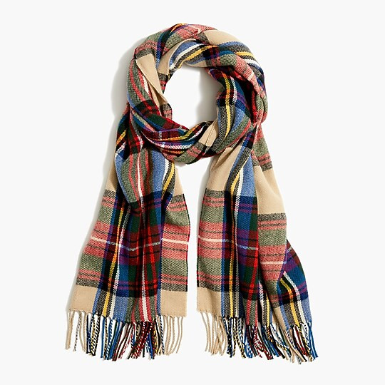 Classic plaid scarf | J.Crew Factory