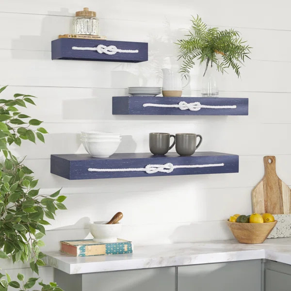 Josepha 3 Piece Solid Wood Accent Shelf | Wayfair North America