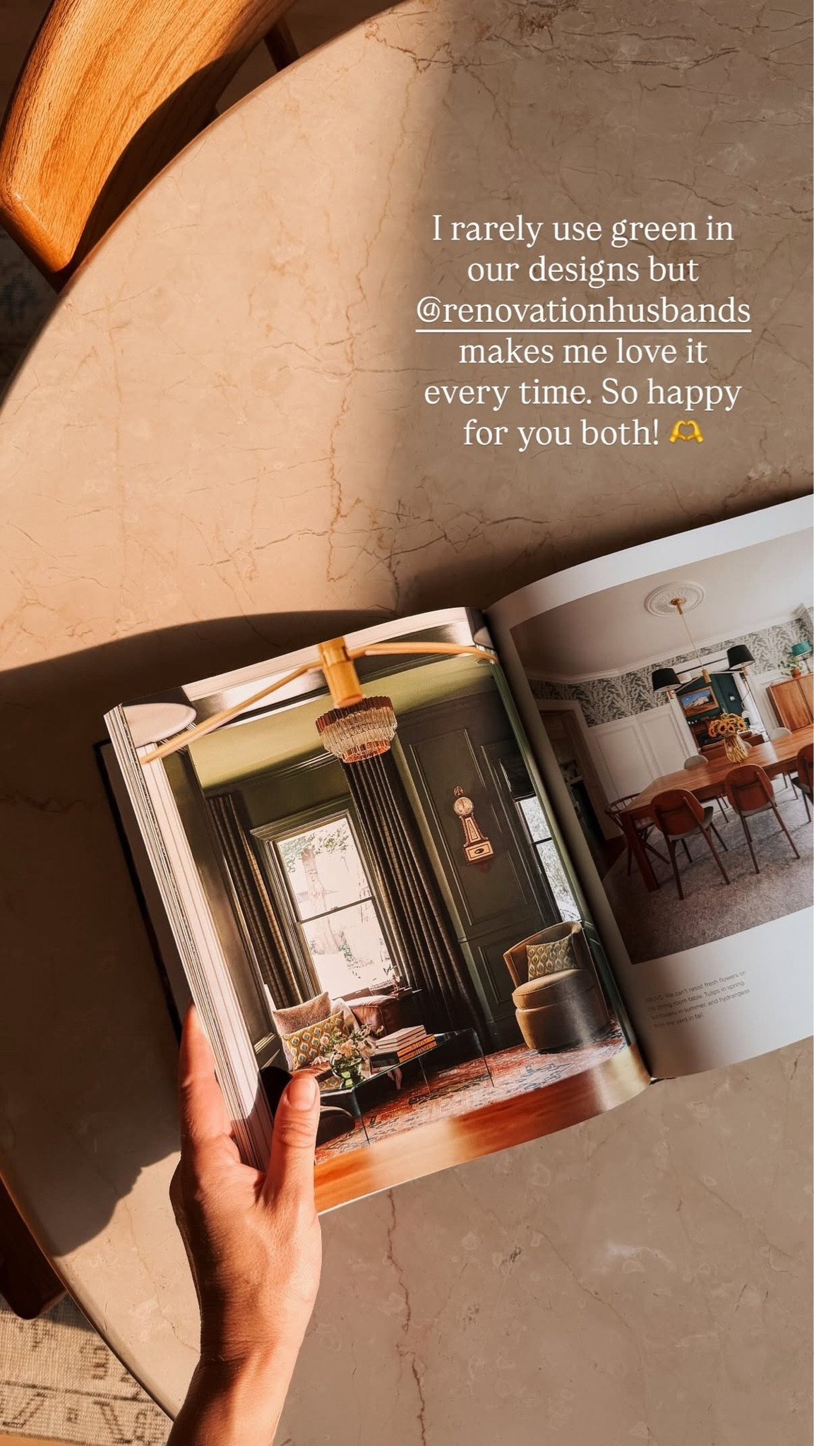 I rarely use green in our designs, but Renovation Husbands make me love it every time. Here’s their new book, Good Character. ￼

#LTKHome