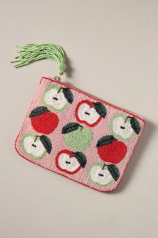 The Fiona Medium Beaded Pouch | Anthropologie (US)