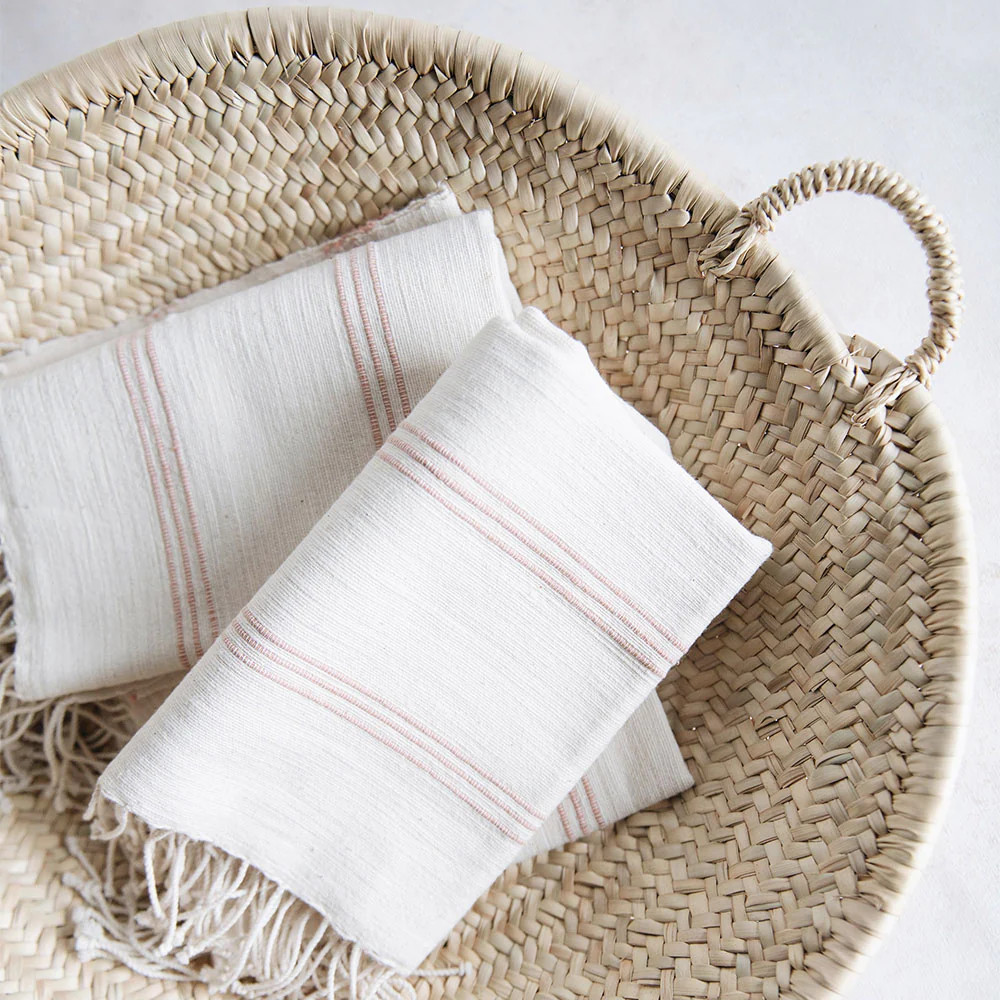 Woven Palm Leaf Tray | Roan Iris