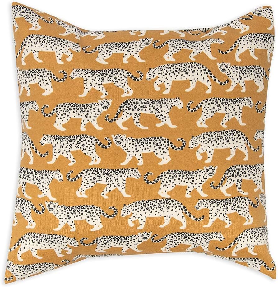 Pillow Covers Pillow Shams Throw Pillows Decorative Pillows Animal Print 18 Inch Gold Tiger Print... | Amazon (US)