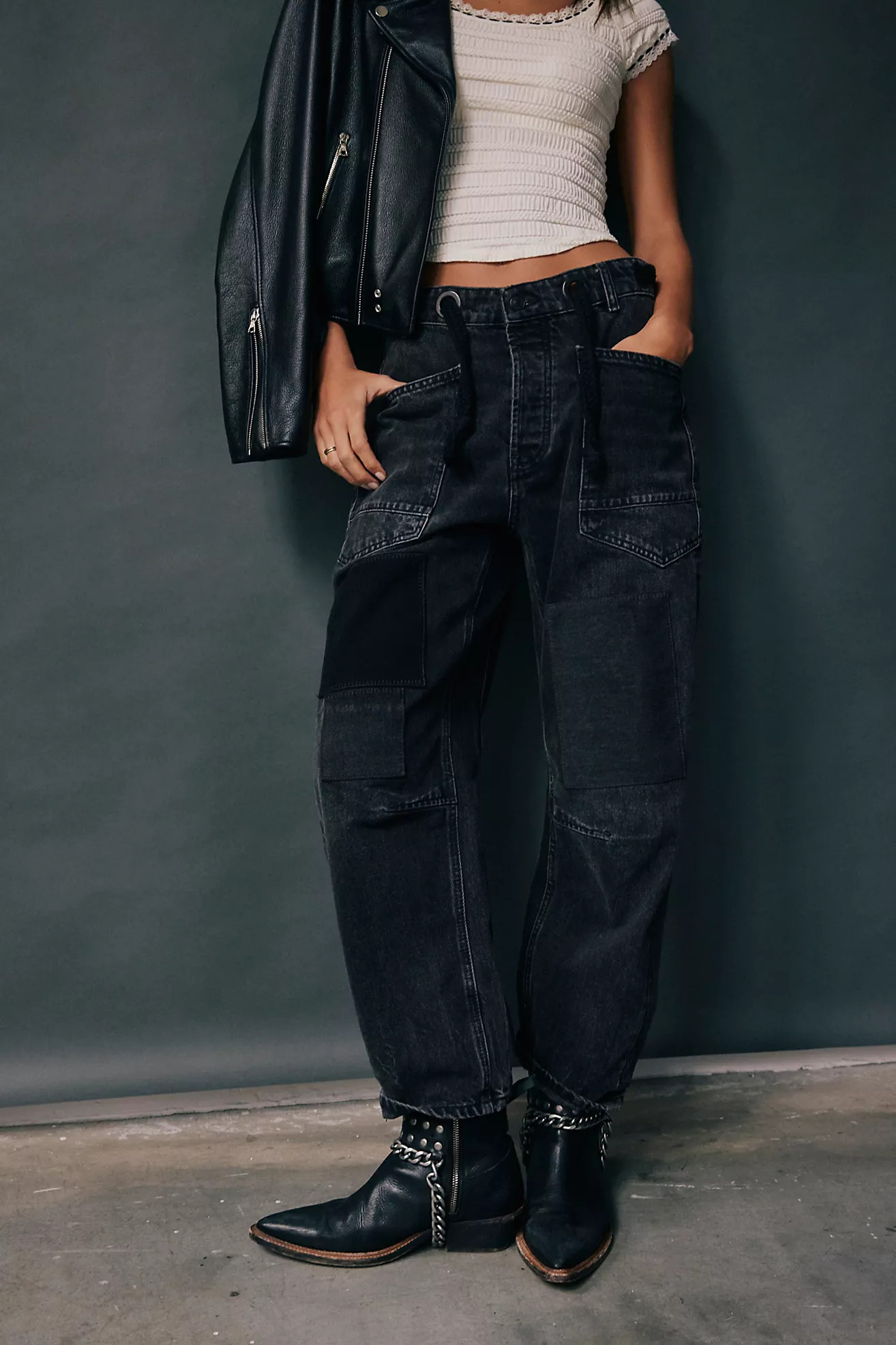 We The Free Moxie Pull-On Barrel Jeans | Free People (Global - UK&FR Excluded)