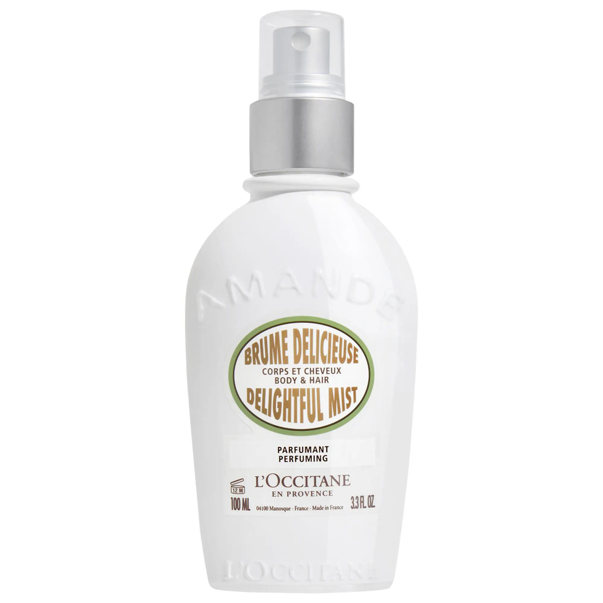 L'Occitane Almond Hair & Body Fragrance Mist 3.3 OZ/100 ML | Sephora (US)