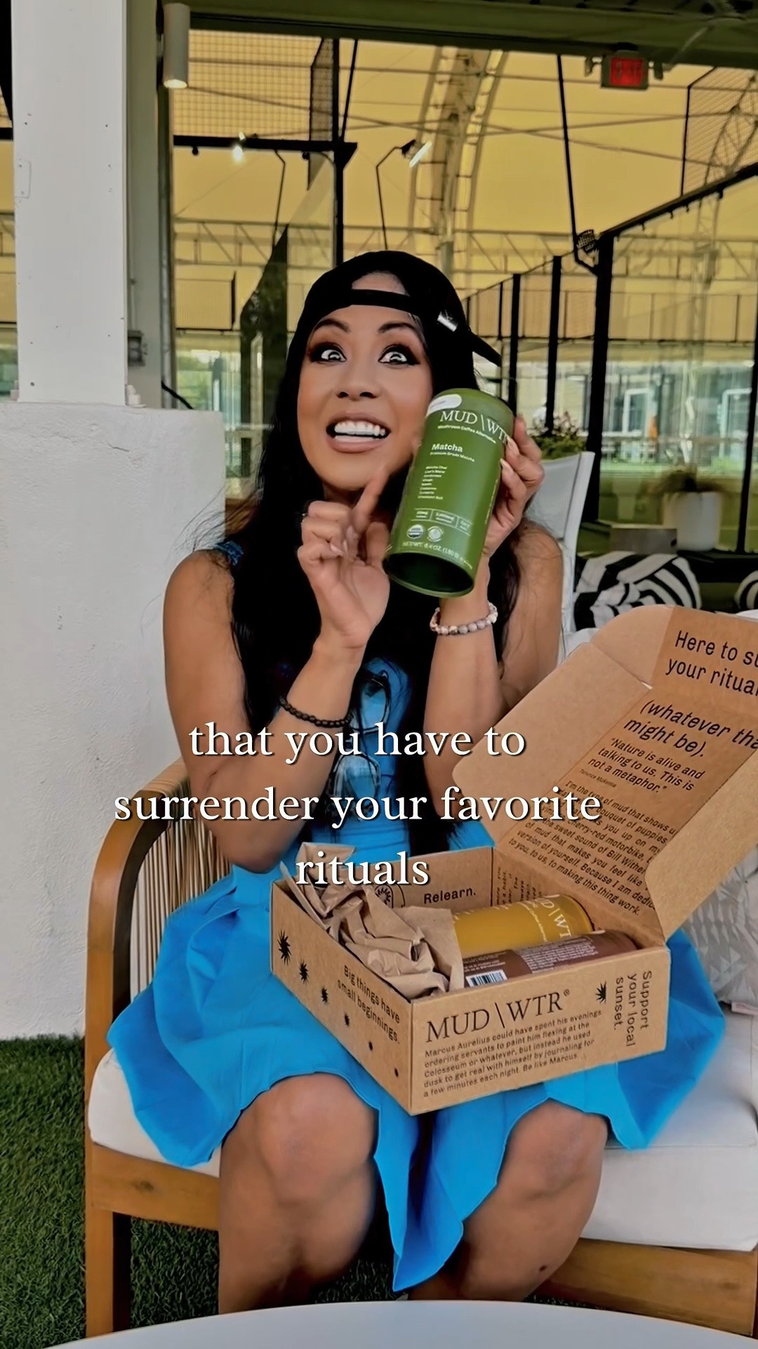 🤎 1. MUD\WTR Coffee (30 Serving)
Not your average roast. This is infused with functional adaptogenic mushrooms—Lion’s Mane, Cordyceps, Chaga, and Reishi—plus raw cacao and maca. It delivers sustained focus and drive, completely eliminating the midday crash.
🍵 2. MUD\WTR Matcha (30 Serving)
A pristine blend of 100% organic Japanese matcha combined with their signature mushroom mix, ginger, cardamom, and a hint of Himalayan sea salt. It provides clean, calm power and profound clarity.
💛 3. MUD\WTR Turmeric (30 Serving)
The ultimate recovery elixir. Rich in turmeric, cinnamon, ginger, and black pepper (to maximize absorption), blended with rooibos for powerful anti-inflammatory benefits after a long match.

#LTKNYFW #LTKdayinmylife #LTKfitnessgoals
