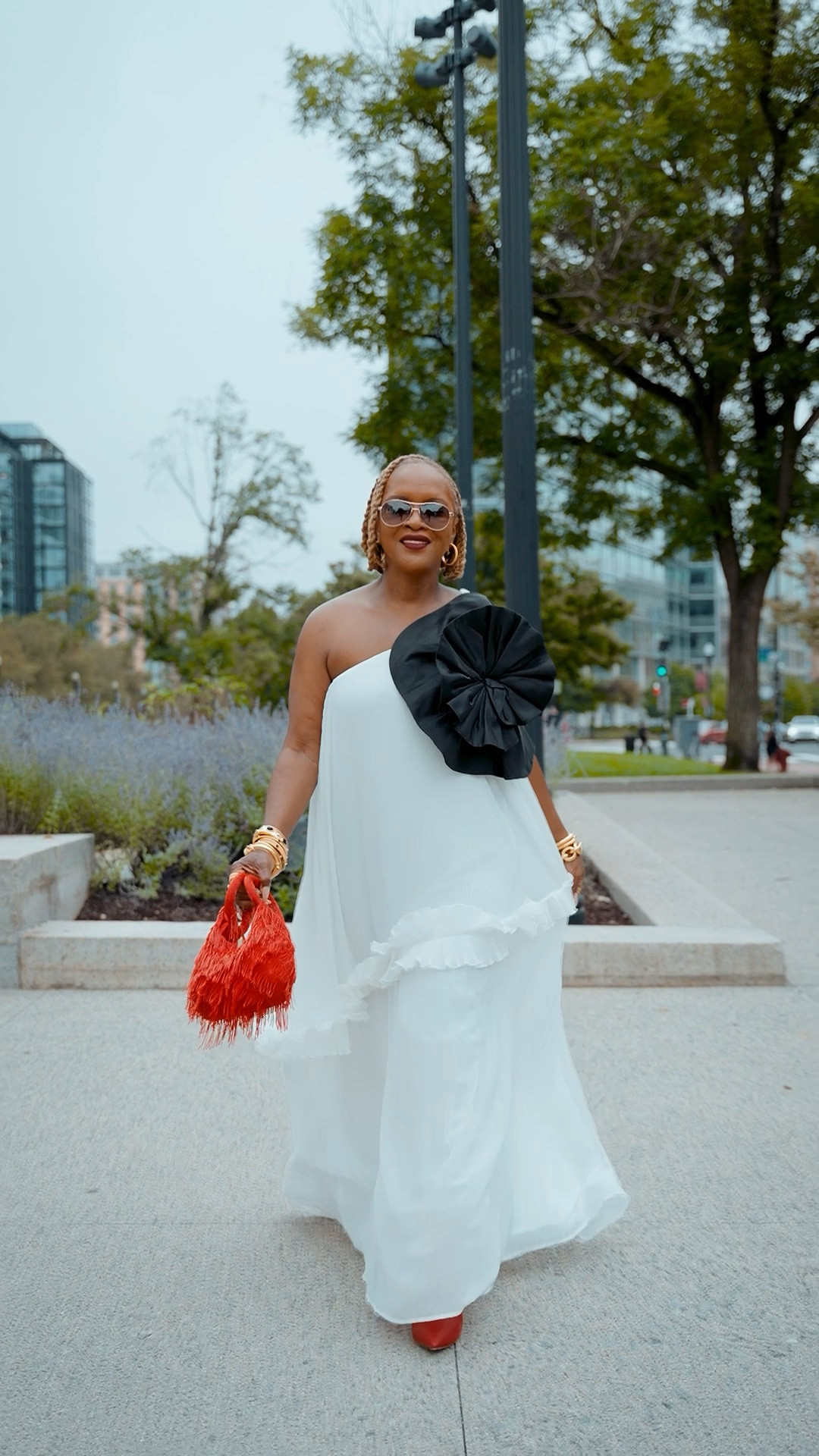 White, black and red outfit for any special occasion 

#LTKParties #LTKStyleTip #LTKVideo