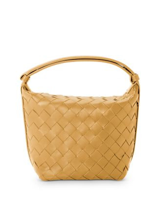Bottega Veneta Candy Wallace Intreccio Leather Pouch  | Bloomingdale's Handbags | Bloomingdale's (US)