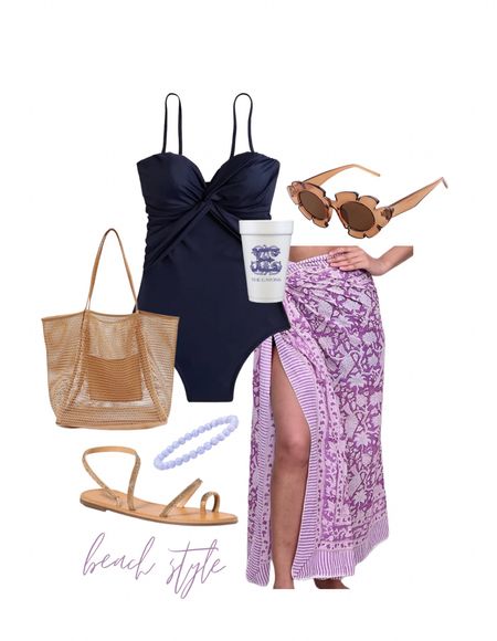 Beach outfit idea. Vacation style. 

#LTKswim #LTKstyletip #LTKshoecrush