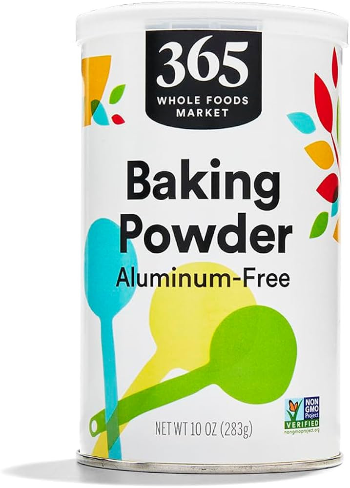 365 by Whole Foods Market, Baking Powder Aluminum Free, 10 Ounce | Amazon (US)