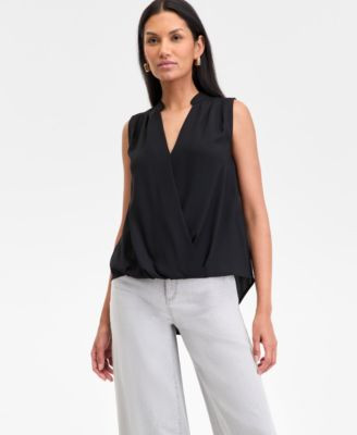 I.N.C. International Concepts Women's V-Neck Sleeveless Top, Exclusively at Macy's - Macy's | Macy's