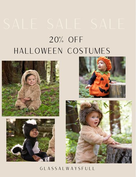 20% off pottery barn Halloween costumes! Baby costumes, Halloween costumes, puppy costume, pumpkin costume, lion costume, skunk costume, deer costume, dinosaur costume, baby costume, kids Halloween costume, kids costume. Callie Glass 

#LTKbaby #LTKHalloween #LTKSeasonal