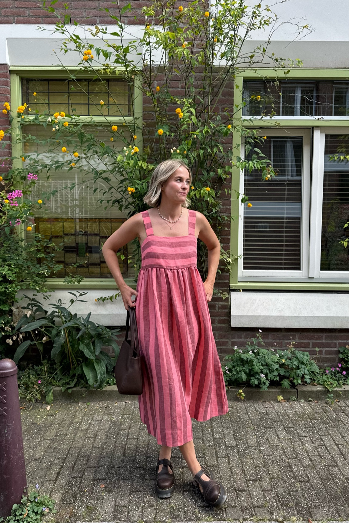Summer date night outfit!

Pink striped maxi dress: Beyond Nine (S)
Brown Mary Jane’s: Dr Marten
Pearl Necklace: Sezane
Brown shoulder bag: Status Anxietyy


#LTKuk #LTKsummer #LTKeurope