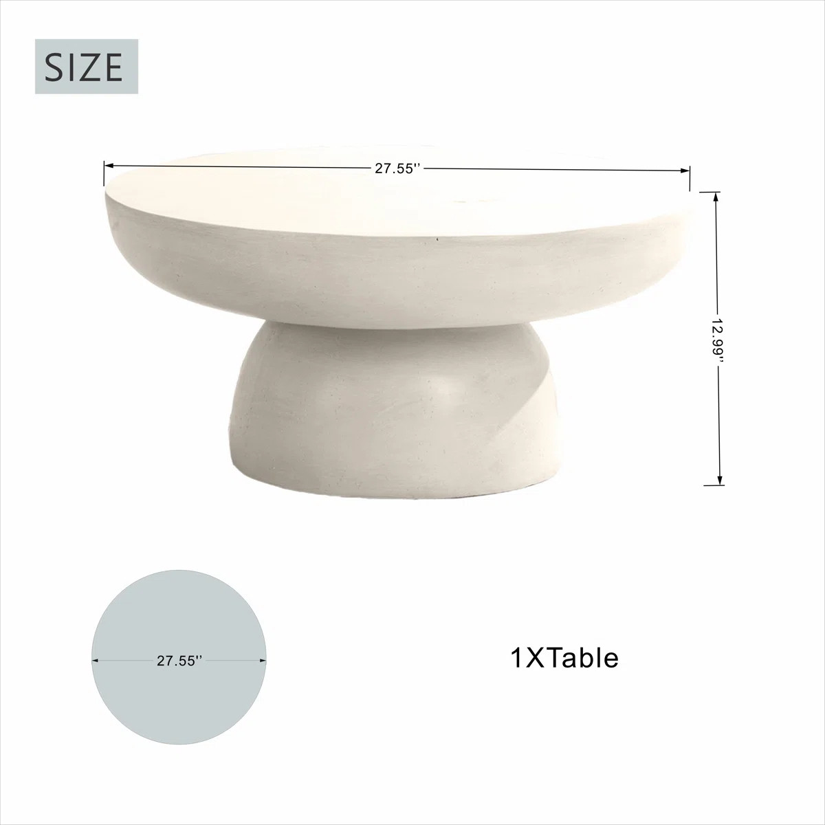 Round Outdoor Coffee Table | Wayfair North America