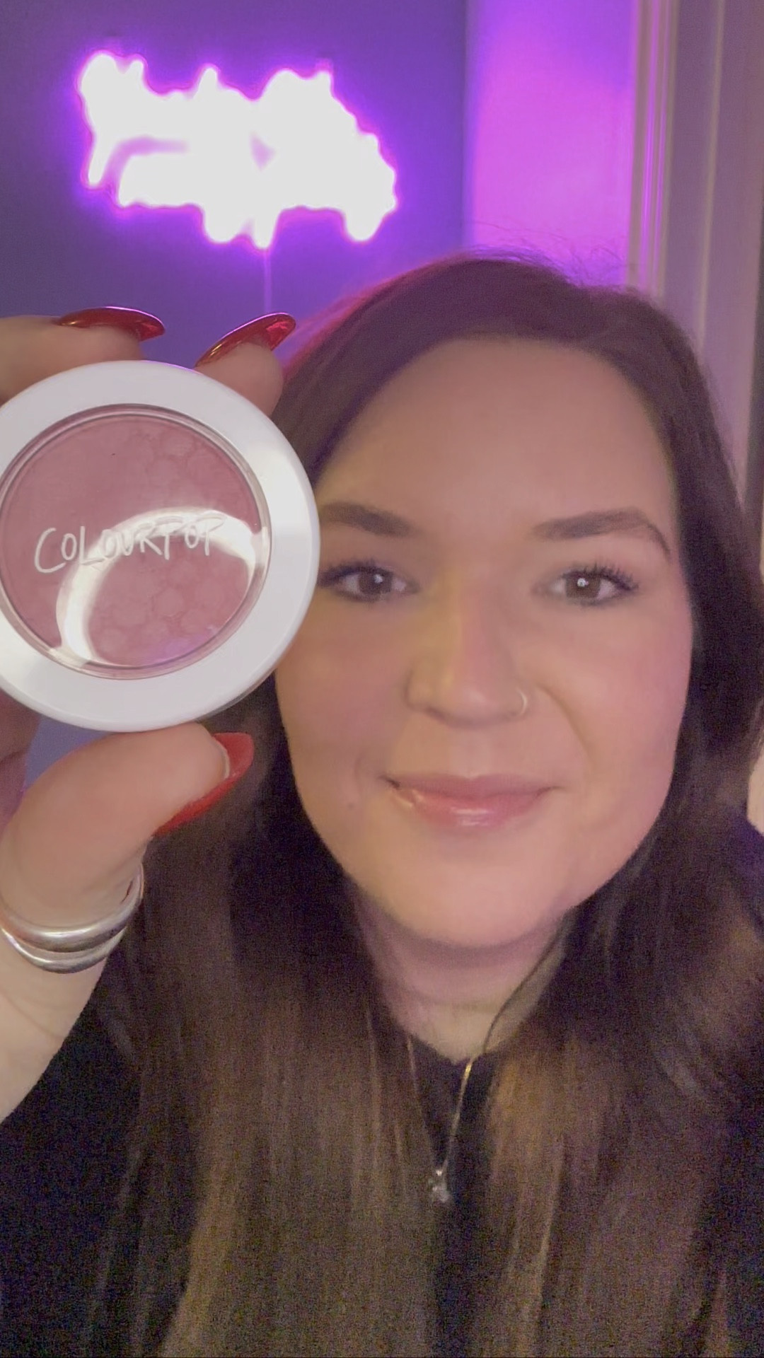 Super shock blush in Birthday Suit 
#supershockblush #colourpopcosmetics 
#pinkblush 

#LTKbeauty #LTKwedding #LTKMostLoved