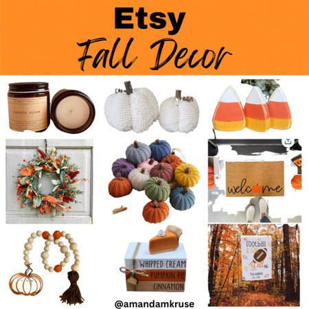 Fall decor from Etsy. 

#LTKSeasonal #LTKunder50 #LTKhome