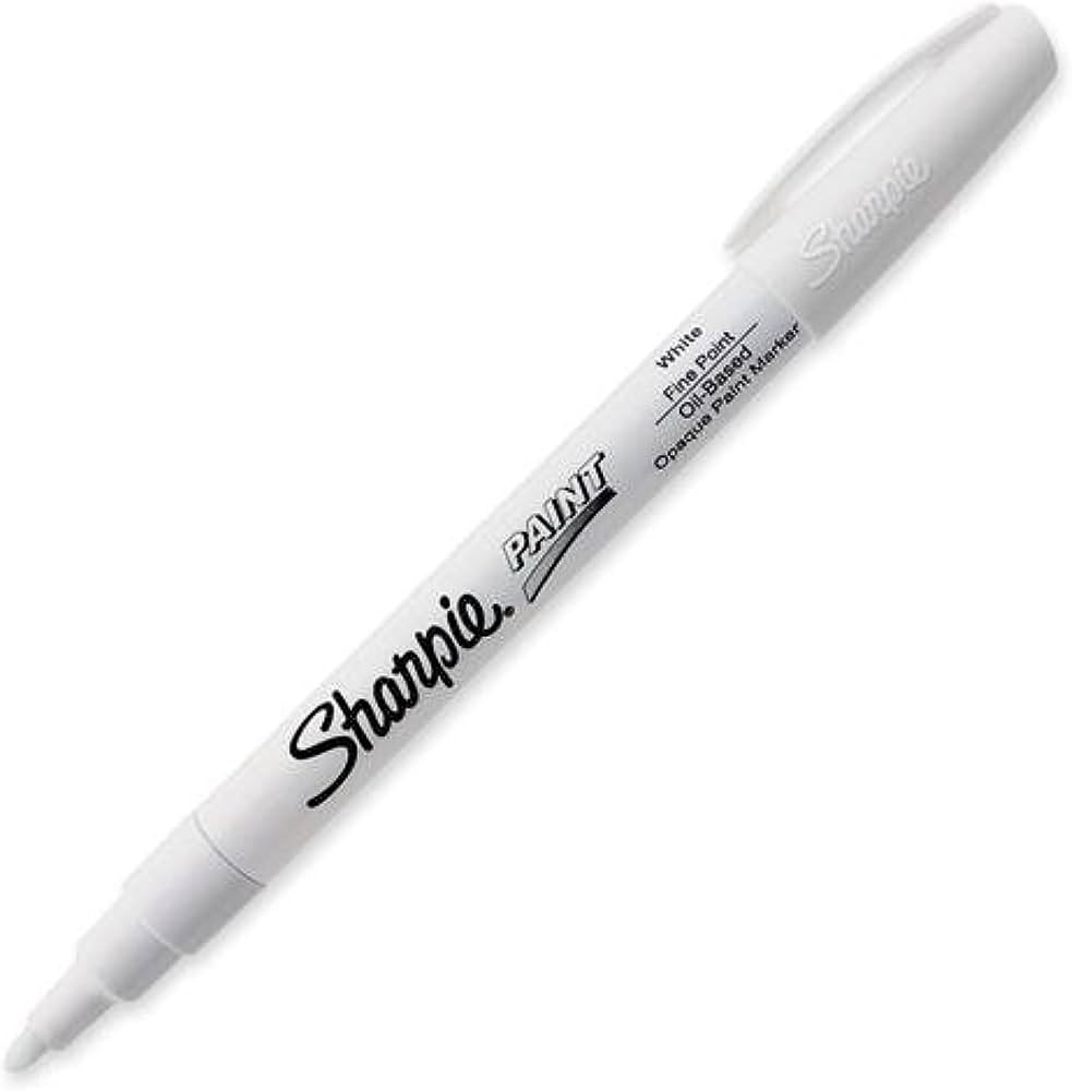 35543 Sharpie Oil Based Paint Marker - Fine Point Type Style White Ink 1 Each | Amazon (US)