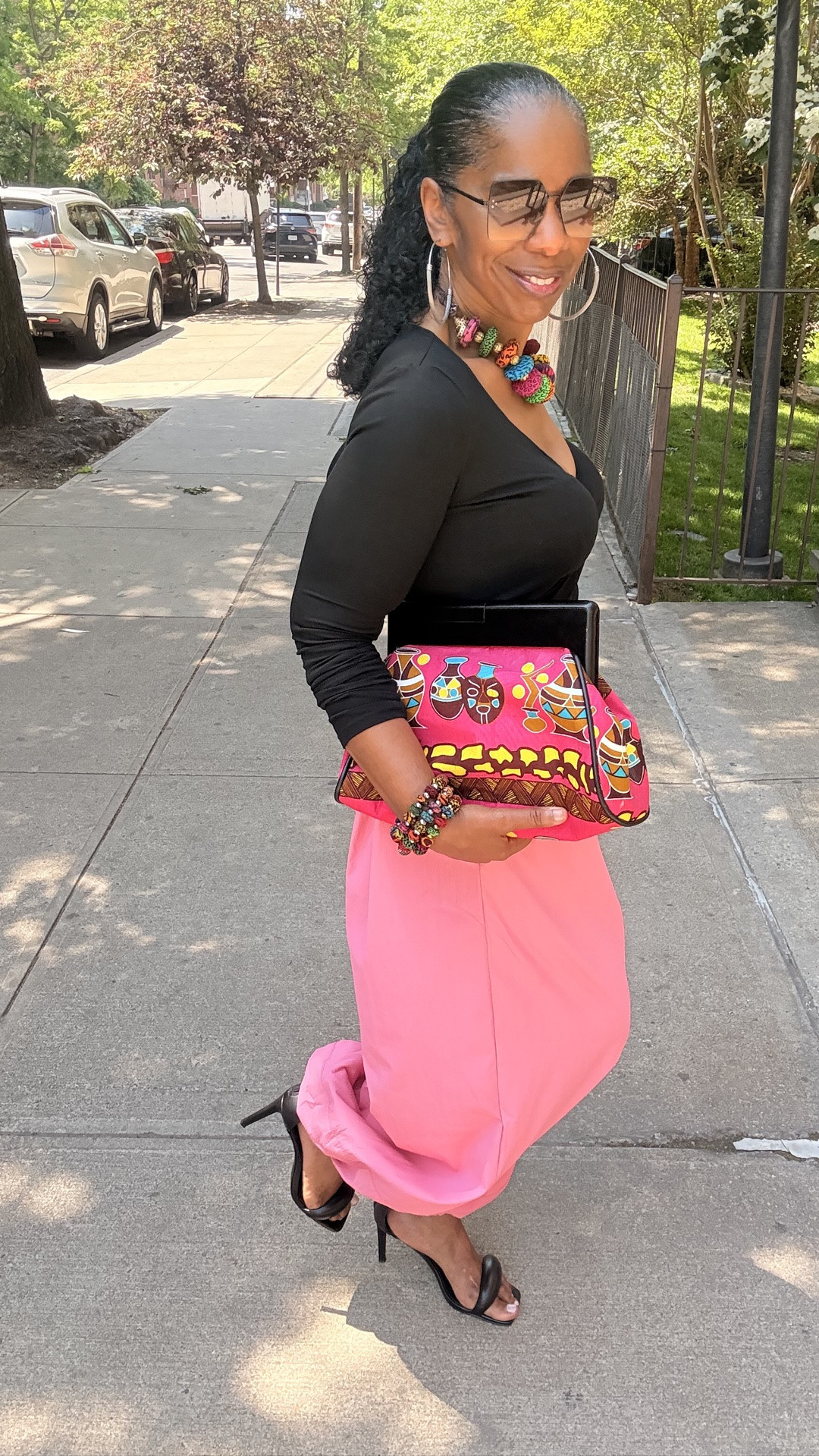 Pink is matching my energy today 💕✨
Bold, feminine, confident, and comfortable — exactly how style should feel at 60.

Wearing a medium in both the top and pants from Amazon.
Bag + colorful accessories: Selina Beb
Shoes: Kenneth Cole

#LTKStyle #LTKOver40 #LTKOver50 #AmazonFashion #StyleAt60