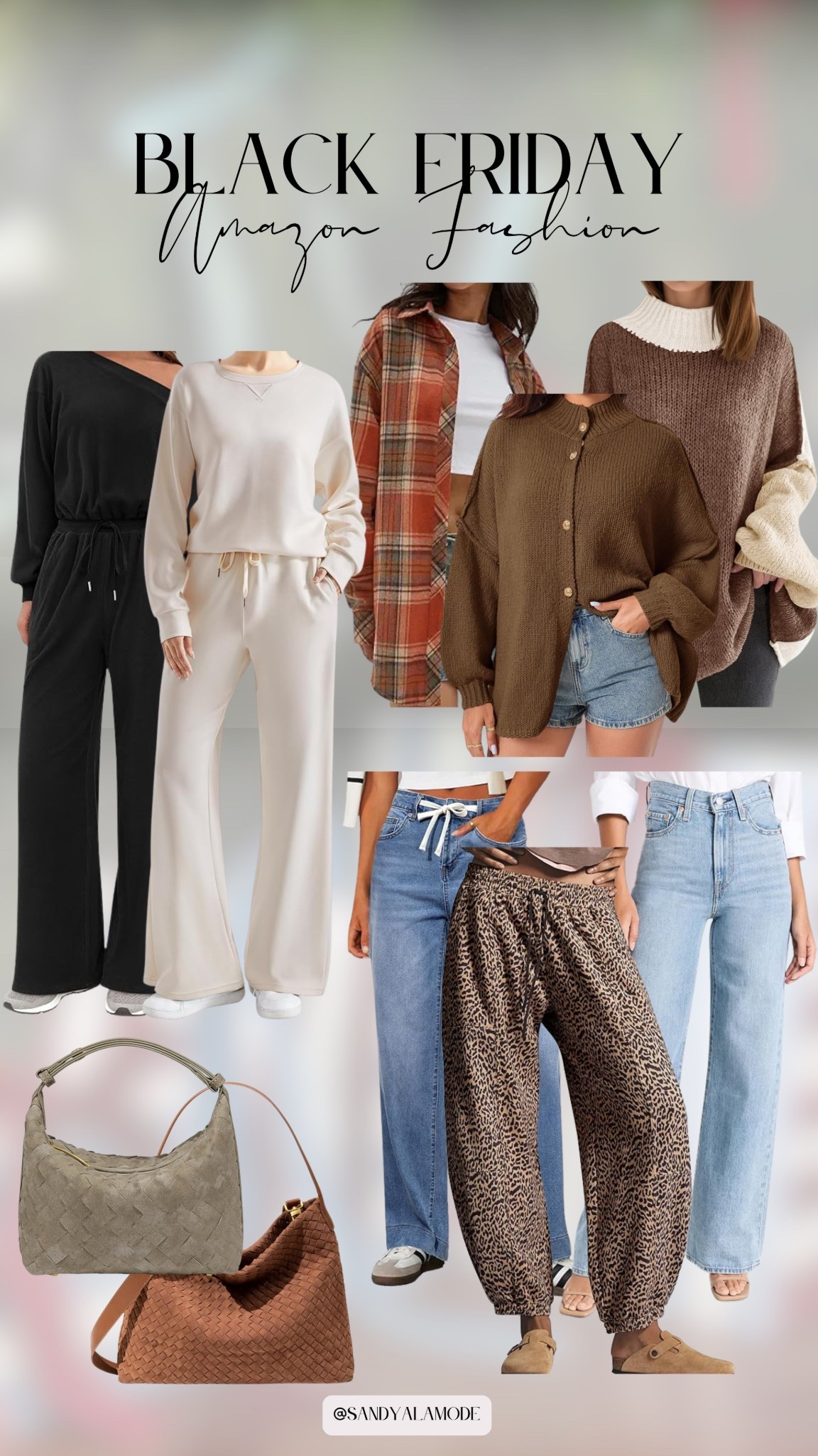Black Friday Amazon Fashion!! 

sweat sets, flannel shirt, button up cardigan, sweater, straight leg jeans, cheetah pants, handbags 

#LTKGiftGuide #LTKootd #LTKHoliday