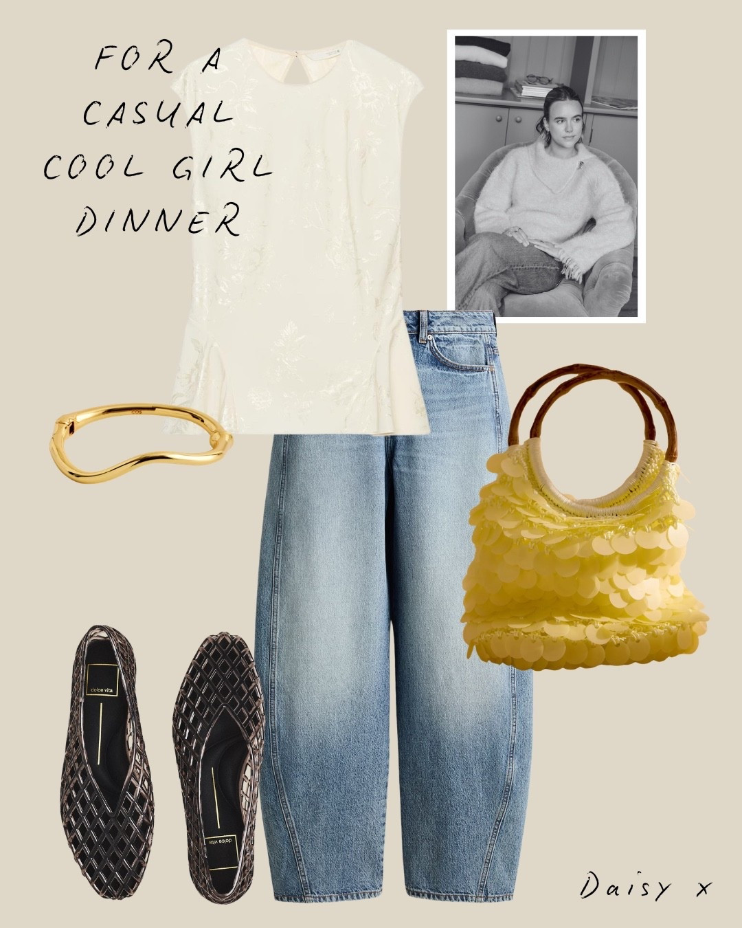 Ask daisy: what to wear for a cool casual girl dinner

#LTKuk #LTKdatenight #LTKstyletip
