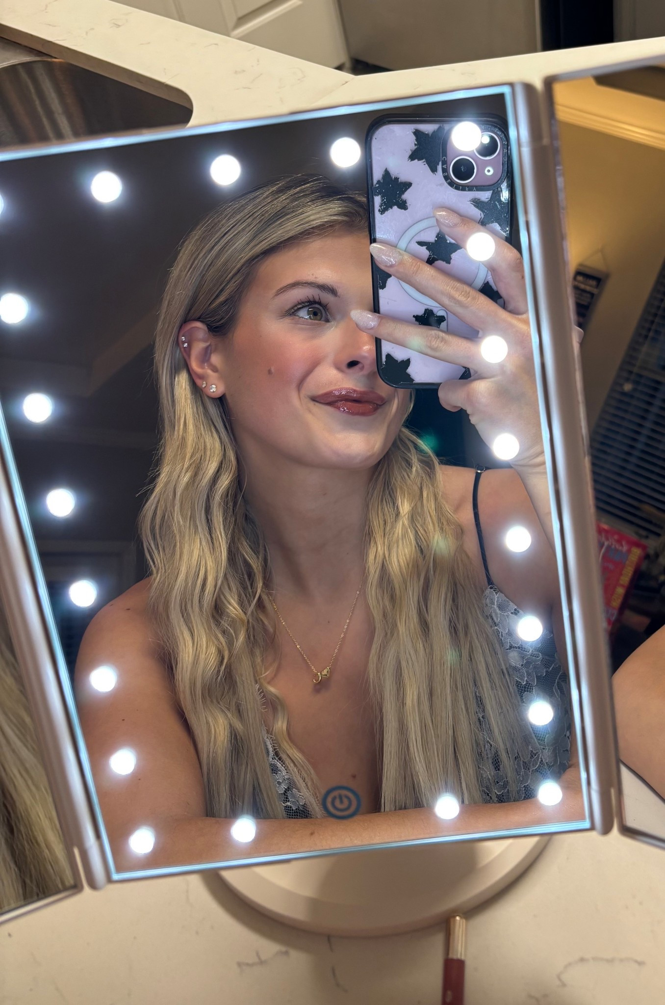 Makeup of the night for the Stockyards! Also wore this super cute top from Abercrombie and got so many compliments - and it’s on sale now!

Makeup, grwm, routine, glam, night out, beauty, look @Sephora @abercrombie 

#LTKgrwm #LTKSaleAlert #LTKBeauty