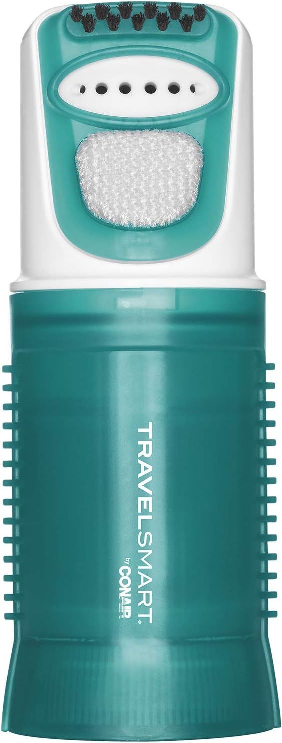 TRAVEL SMART Conair 450 Watt Dual Voltage Garment Steamer, One Size, Green | Amazon (US)