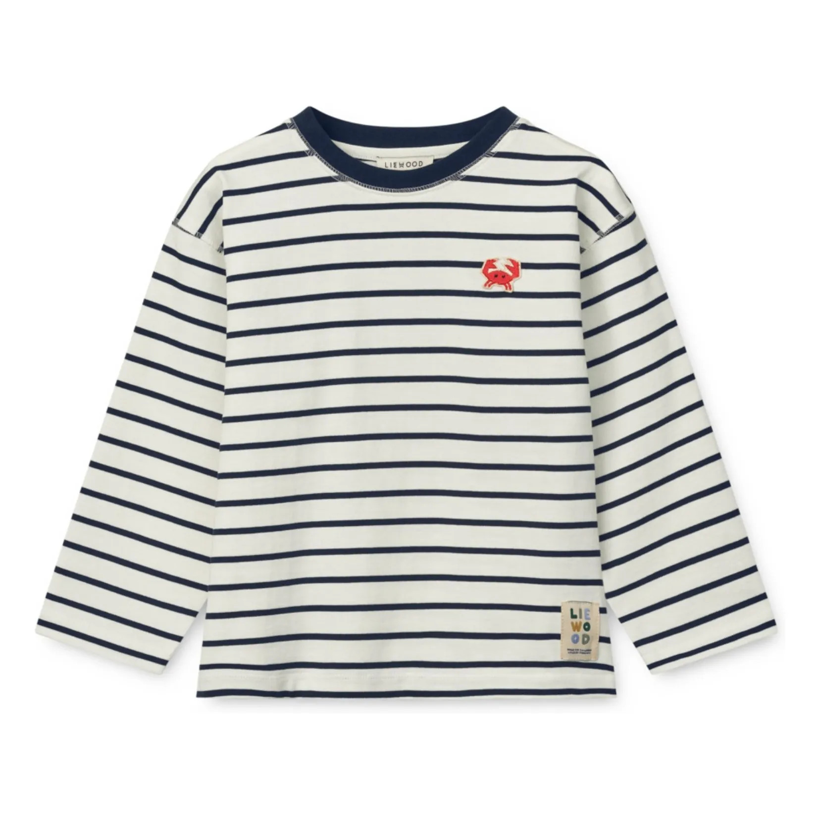 T-Shirt Tyler Coton Bio | Bleu marine | Smallable