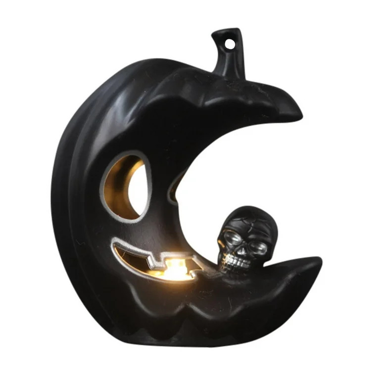 Halloween Candle Light Ghost Festival Decoration Props Scary Skull Light - Walmart.com | Walmart (US)