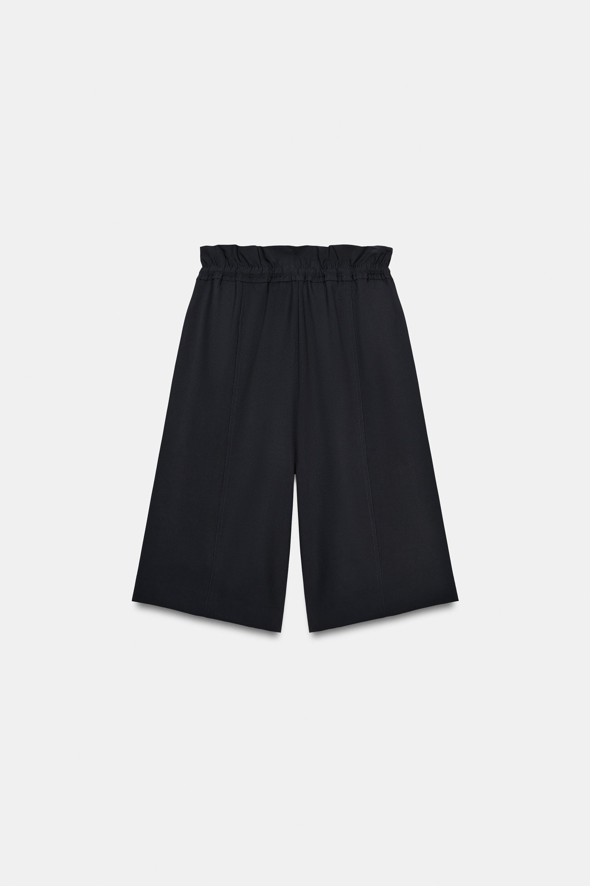 RUFFLE WAIST SHORTS | Zara US