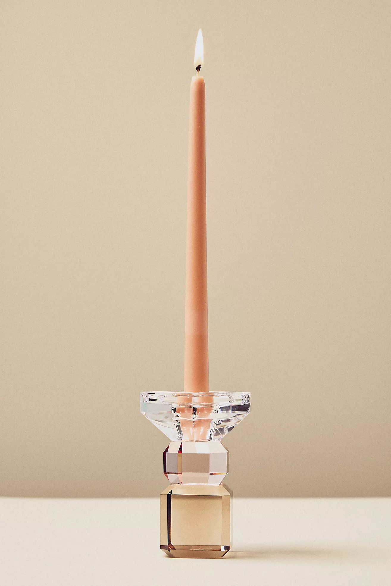 Cut Glass Candle Holder | Anthropologie (US)