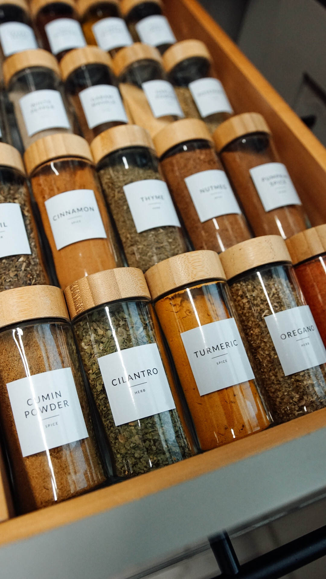 Glass Spice Jars
Aesthetic pantry essentials

#LTKGiftGuide #LTKHoliday #LTKHome