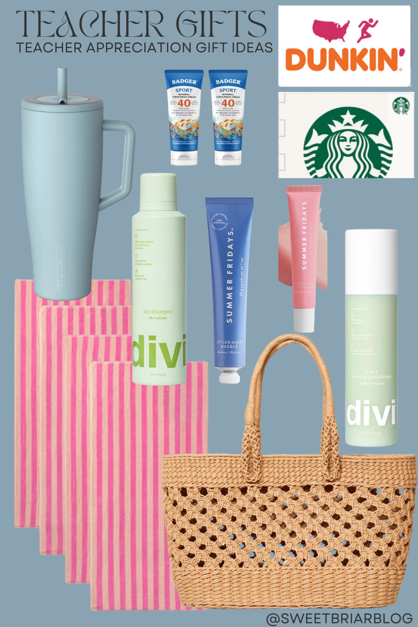 Teacher appreciation gift ideas. Teacher gifts. 


#LTKGiftGuide #LTKfindsunder50 #LTKSeasonal