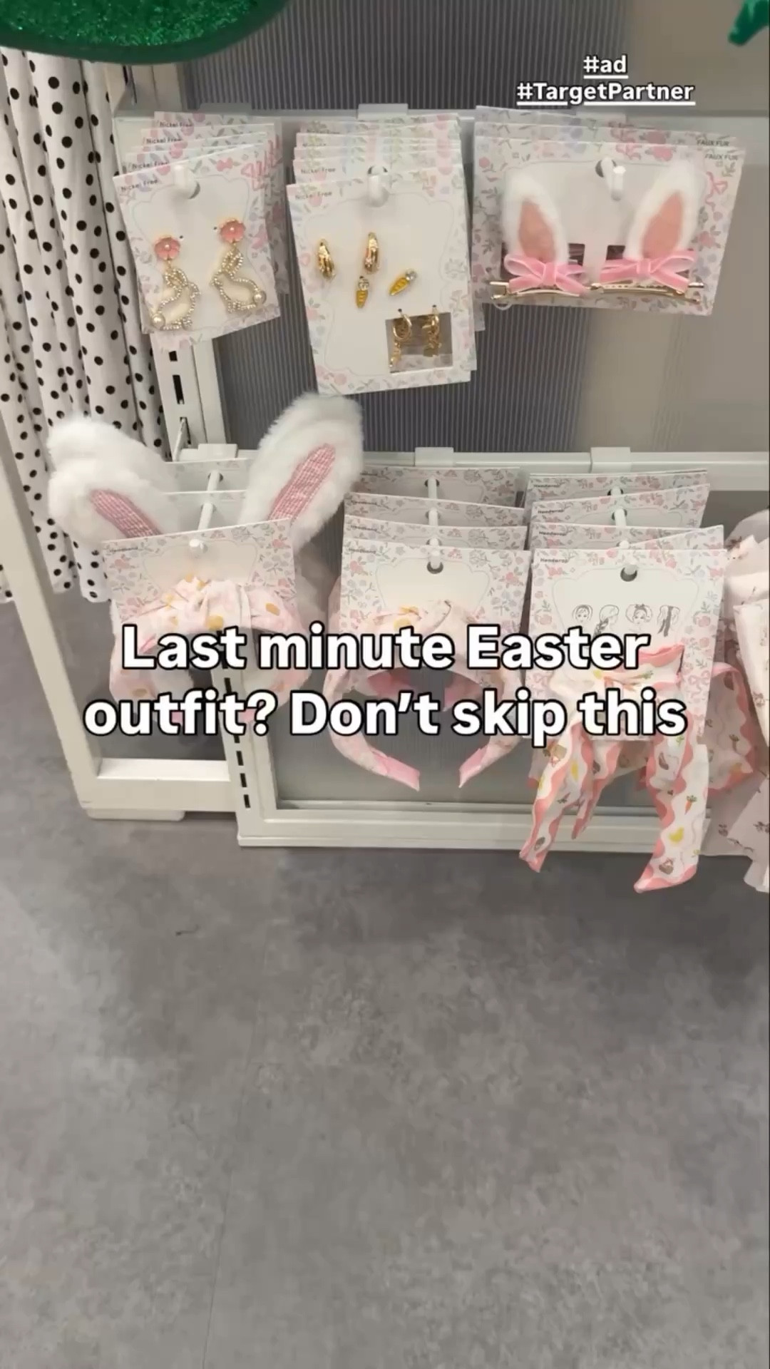 Pulling together a last minute Easter outfit? These @Target accessories make it so easy to feel festive 🐰#ClubTarget #TargetPartner #TargetSpringStyle

Top knot headbands, bunny and carrot scrunchies, rhinestone bunny earrings, and printed headwraps with carrots, chicks, and bows instantly add a fun seasonal touch without overthinking it.

Perfect for Easter brunch, church, or casual spring outfits when you want something cute but effortless ✨

Also great if you forgot to accessorize or need a quick way to elevate a simple outfit.

Save this for Easter outfit inspo and grab your favorites before they are gone.

Follow @sparklinginstyle for more Target finds, seasonal trends, and easy outfit ideas.

#targetfinds #easteroutfit springaccessories easterstyle affordablefashion

easter accessories target easter outfit ideas last minute easter outfit bunny earrings carrot accessories spring headbands cute scrunchies easter outfit inspo affordable easter outfits