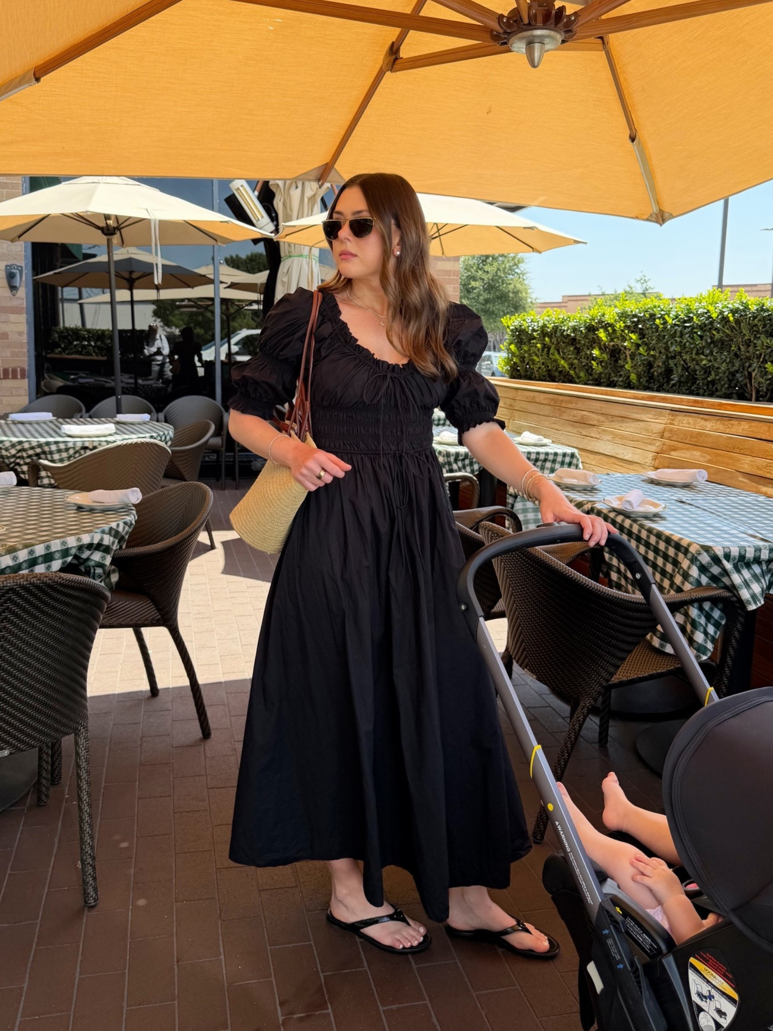 The perfect fall dress. I love this doen dress so much. A black dress is a perfect fall transition outfit

#LTKootd #LTKmomlife #LTKgrwm