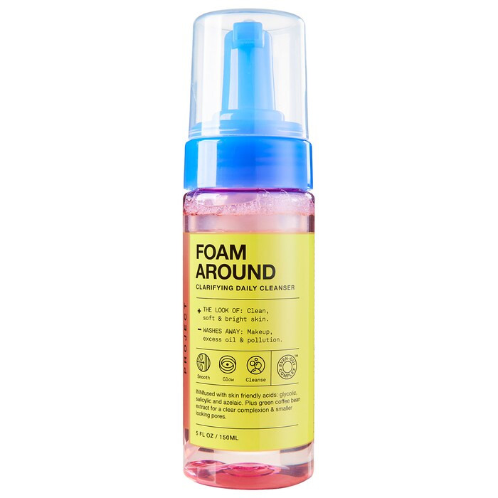 Foam Around Clarifying Daily Cleanser Infused with Glycolic Acid | Sephora (US)