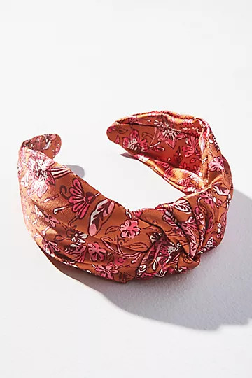 Printed Top-Knot Headband | Anthropologie (US)