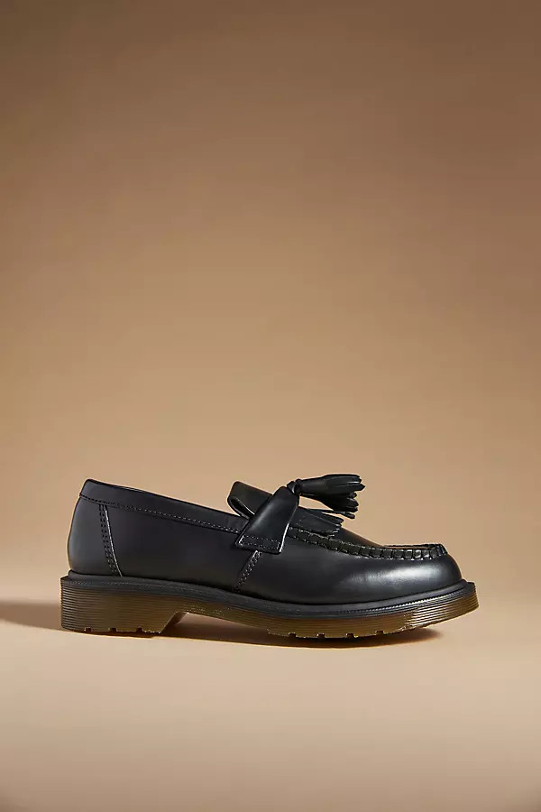 Dr. Martens Adrian Tassel Loafers By Dr. Martens in Black Size 5 | Anthropologie (US)