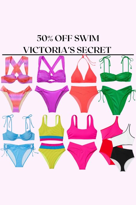 50% OFF SWIM AT VS! sale ends today!!
#VictoriaSecretSale #Swimsuits #SummerBikinis

#LTKswim #LTKunder50 #LTKsalealert