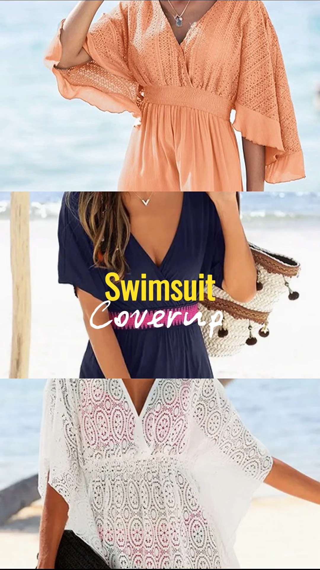 Are you dreaming of sunny day by the pool, beach or lake? You closet is asking for a new swimsuit coverup. There is one for every style and every budget. 

#LTKSwim #LTKOver40 #LTKTravel