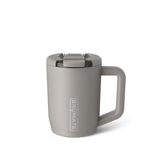 BrüMate Müv - 15oz 100% Leak Proof Insulated Coffee Mug with Handle & Lid - Stainless Steel Coffee Travel Mug - Double Walled Coffee Cup (Mocha) | Amazon (US)