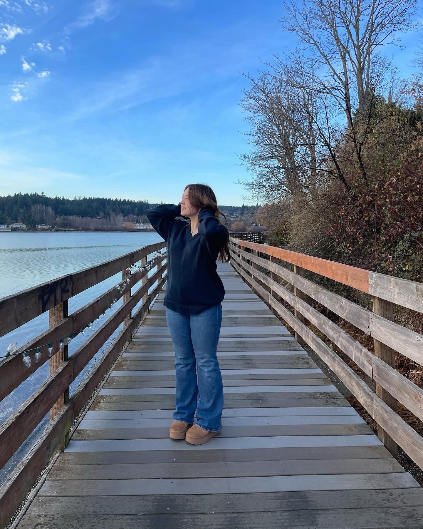 layered winter outfit