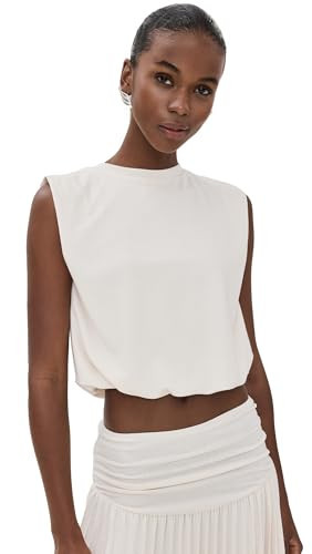 Lioness Women's Field of Dreams Top, Ivory, Off White, XXXXS | Amazon (US)