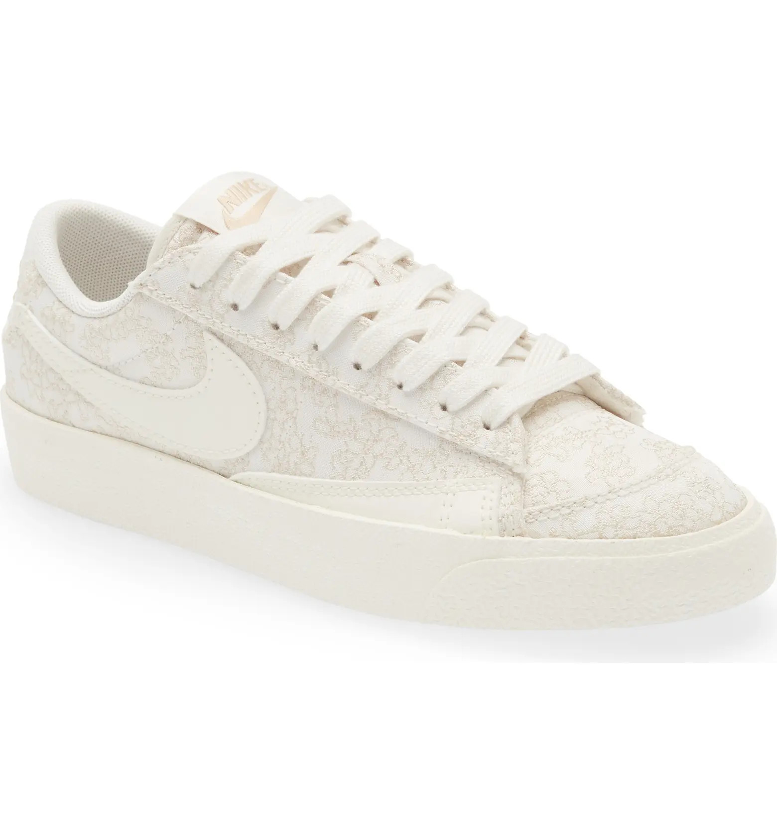 Blazer Low '77 SE Floral Jacquard Sneaker (Women) | Nordstrom