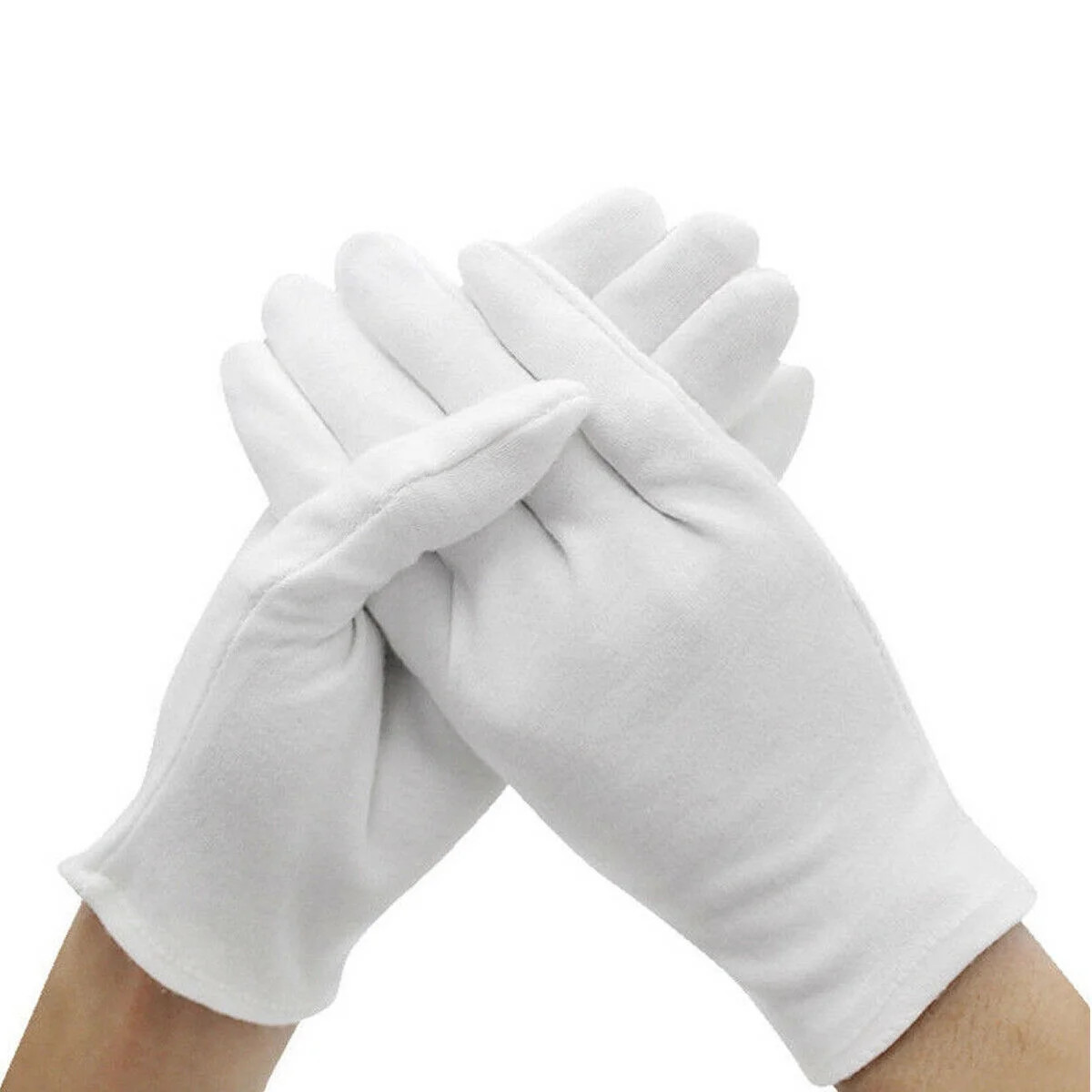tetyseysh 6 Pair White Cotton Gloves ,SPA Gloves for Women ,Work Jewellery Handling Costume Cotto... | Walmart (US)