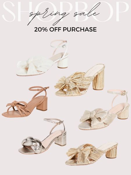 Shopbop spring sale favorites - heels and sandals 🤍 These Loeffler Randall are my got- to!! 20% off! 

#LTKSeasonal #LTKshoecrush #LTKsalealert