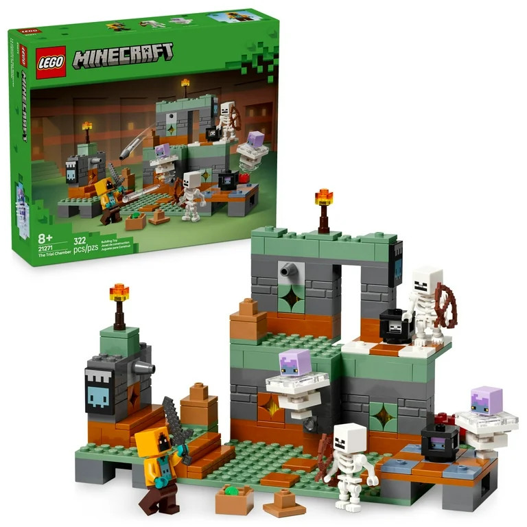 LEGO Minecraft The Trial Chamber Building Toy - Gamer Playset for Kids, Girls and Boys, Ages 8+ -... | Walmart (US)