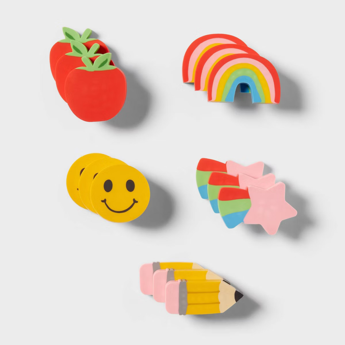 15ct Shaped Eraser Classroom Favor - Spritz™ | Target